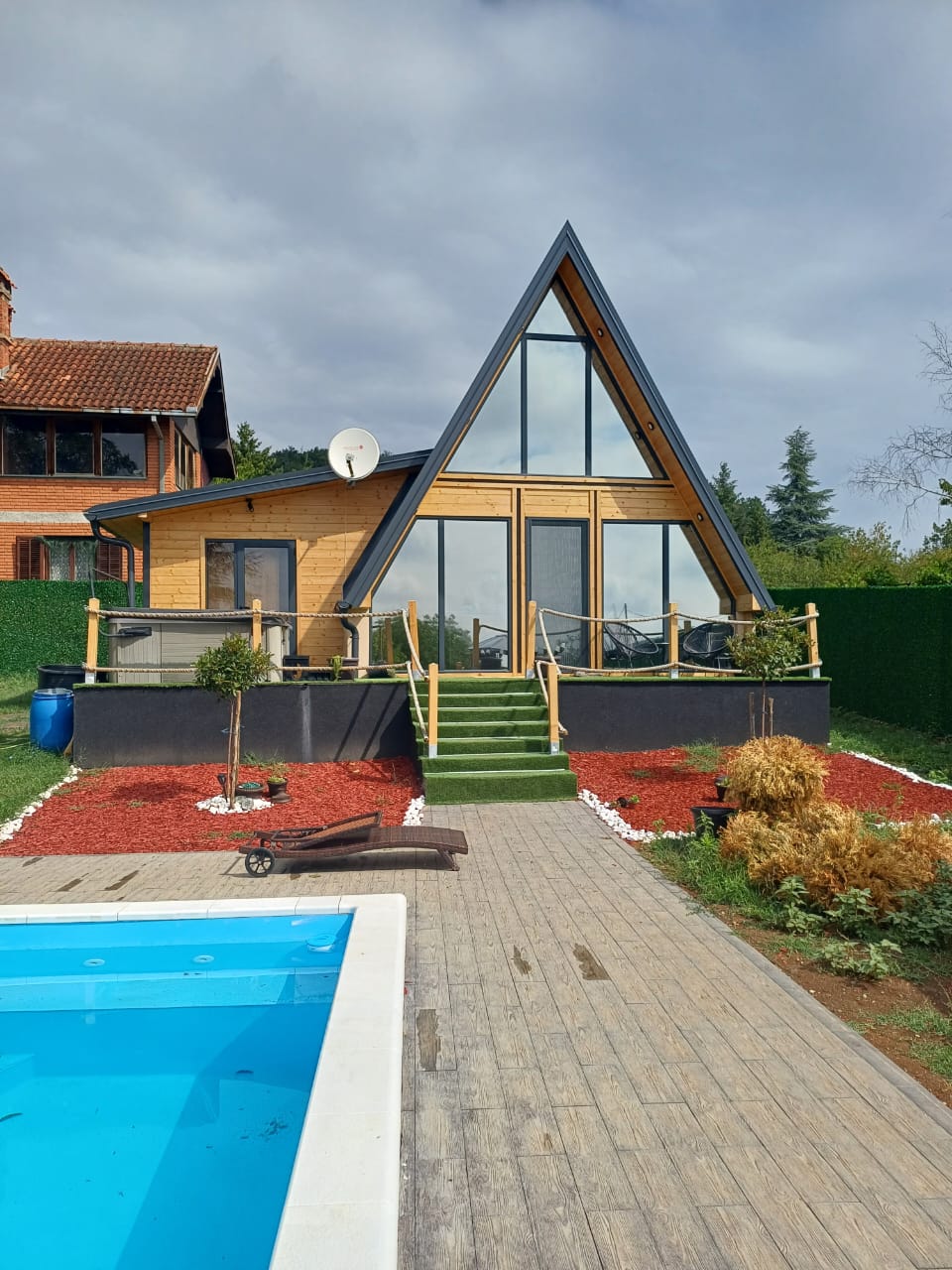 Drvena kuća Stil I - A Frame Stil